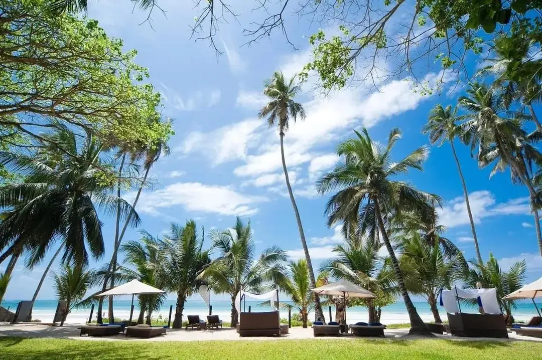 Luxury beach resort